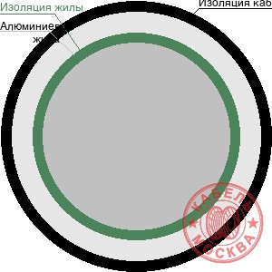 АПВПУ2Г-10 1х630+1х50